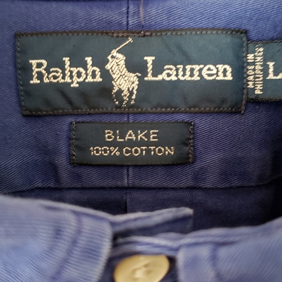 1980-1990 Ralph Lauren Blake Button Down Shirt - Picture 2 of 3